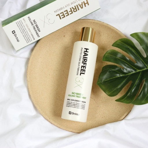DR. TOP Silk Fibroin Hairfeel 3X Leave in Treatment for Damaged Hair