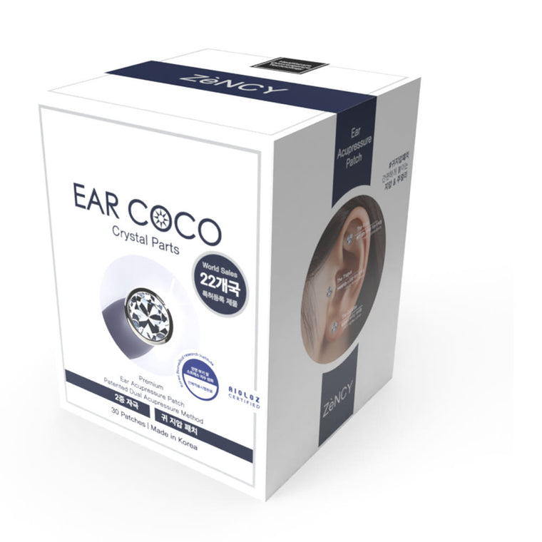 ZeNCY Premium Crystal Acupressure Jewerly_ EAR COCO