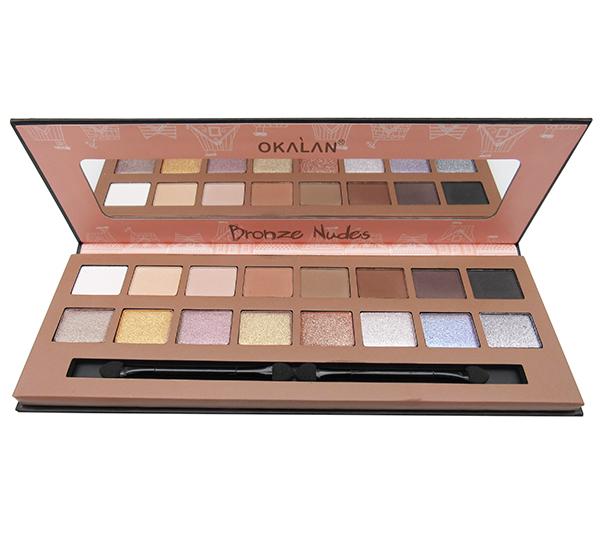 OKALAN Bronze Nudes Eyeshadow Palette - Angie&Ash
