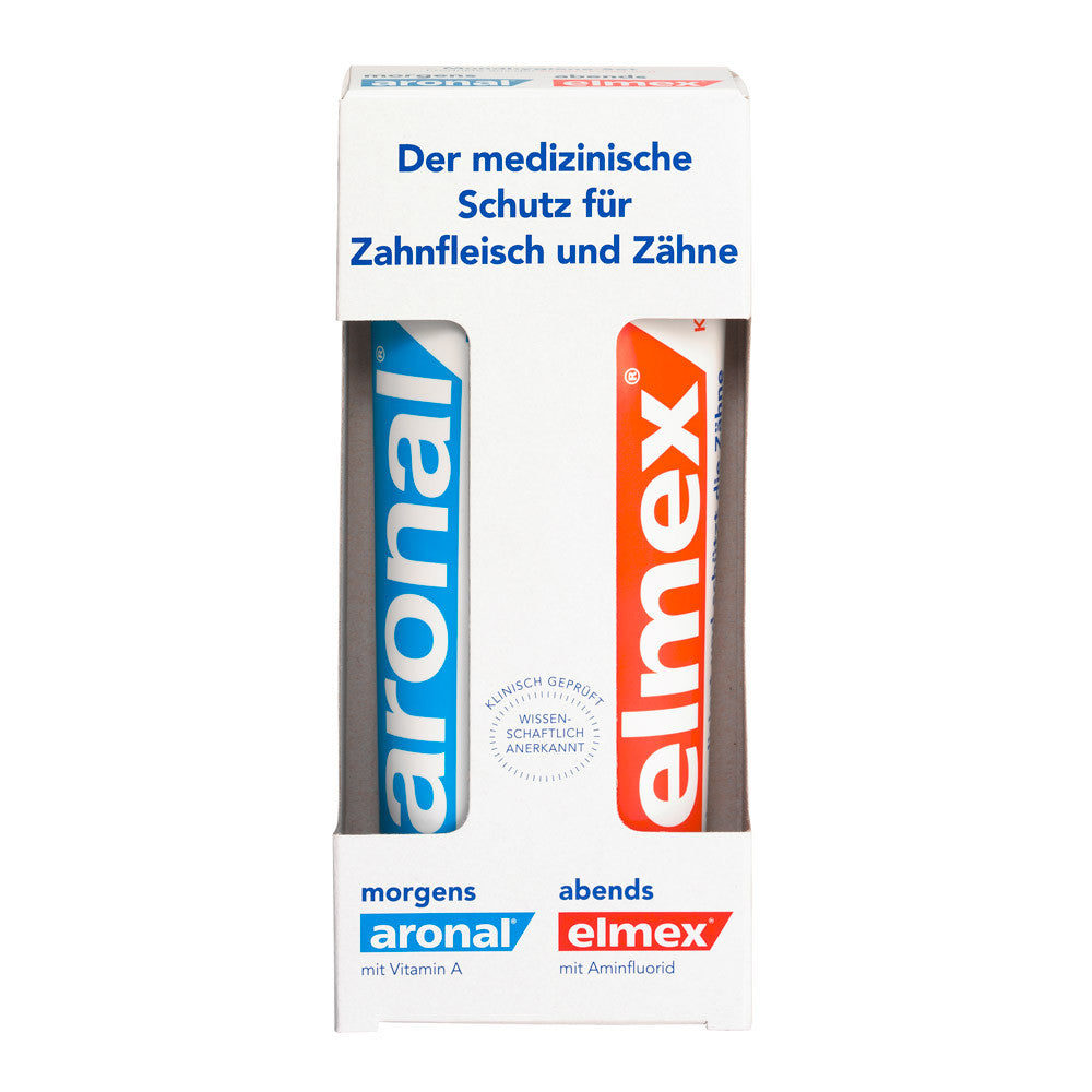 Aronal + Elmex - Day and Night Toothpaste - Angie&Ash